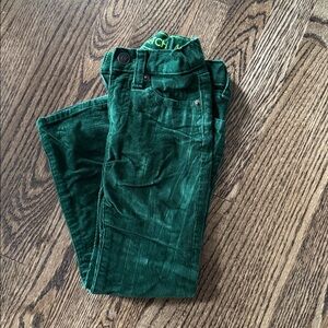 Crewcuts Forest Green Corduroy Pants